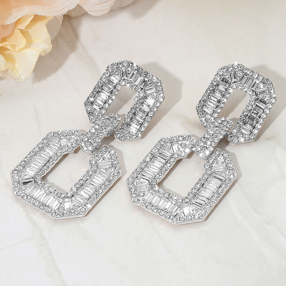 Windows of Wonder CZ Gold Filled Earrings
