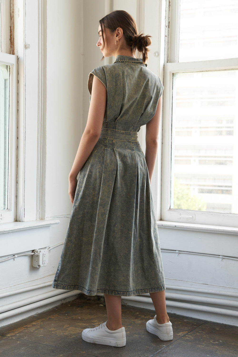 VESTIDO MIDI VAQUERO SUNSHINE SQUEEZE