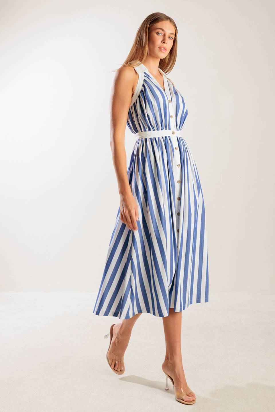 VESTIDO MIDI TEJIDO ESPÉRALO