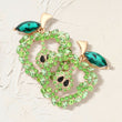 CZ Crystal Sparkle Apple Earrings