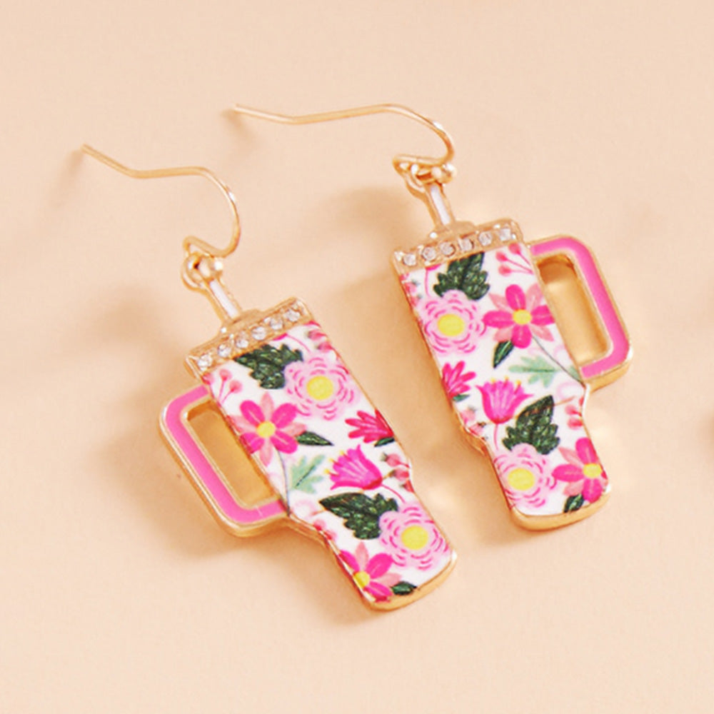 School Teacher's Fuel Tumbler Earrings