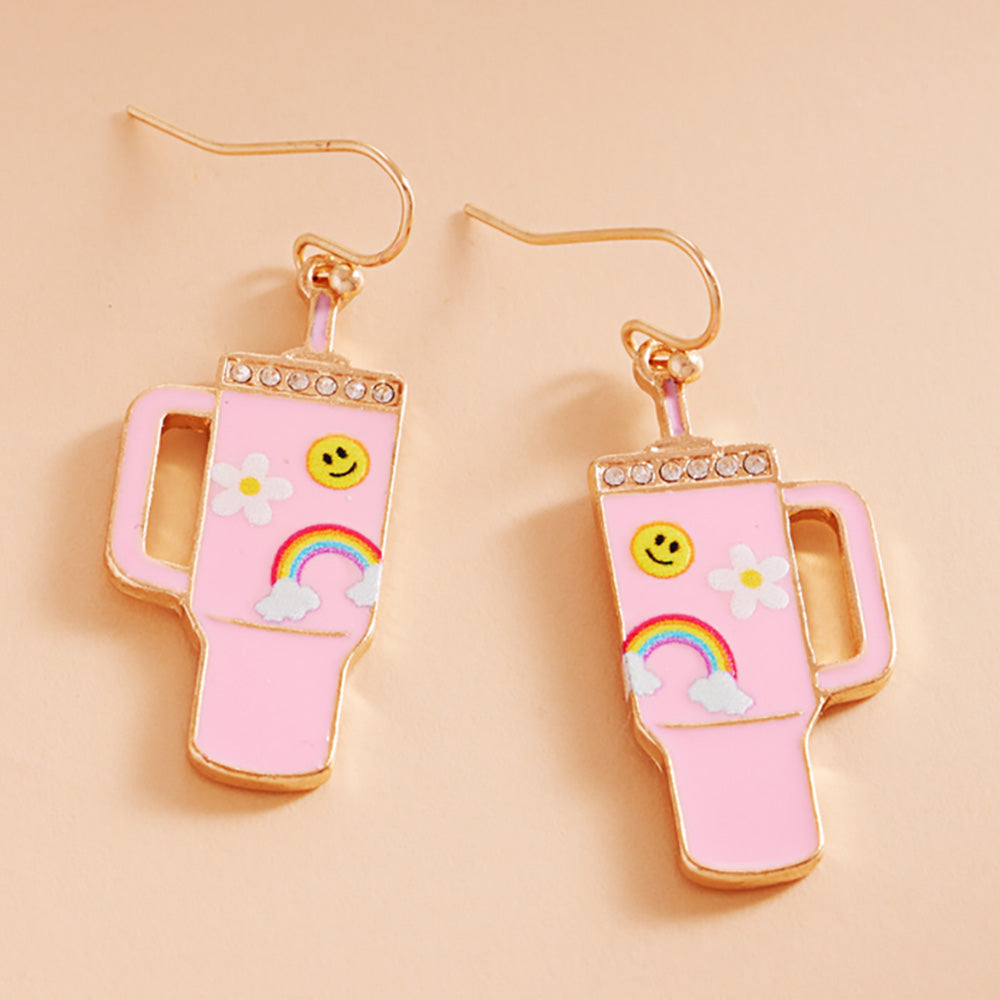 School Teacher's Fuel Tumbler Earrings