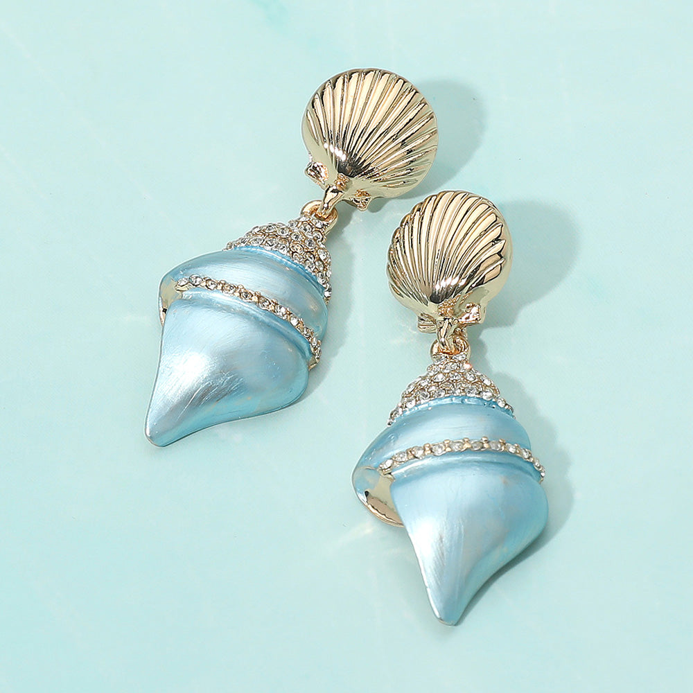 Ode To The Shore Seashell Earrings