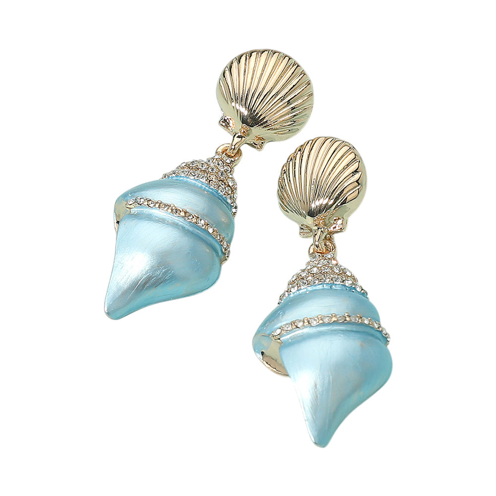 Ode To The Shore Seashell Earrings