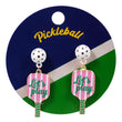 Pickleball Let's Play Drop Earrings
