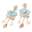 Miranda Mermaid Sea Siren Shell Earrings