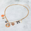 Auburn Tigers Football Charm Necklace