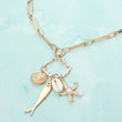 Sardines & The Sea Charm Necklace