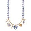 Tea For Two Beaded Charm Necklace