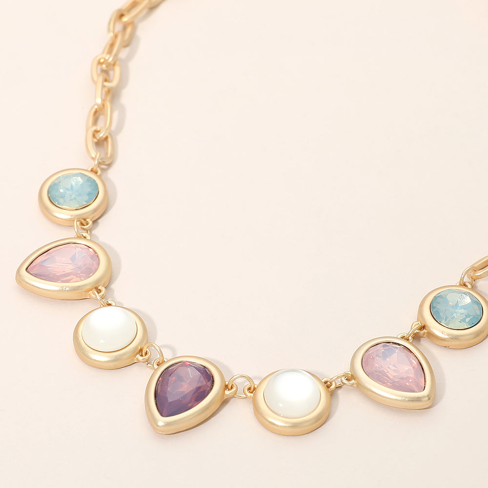 Twilight Sky Gold Link Chain Necklace