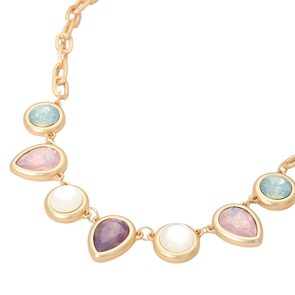 Twilight Sky Gold Link Chain Necklace