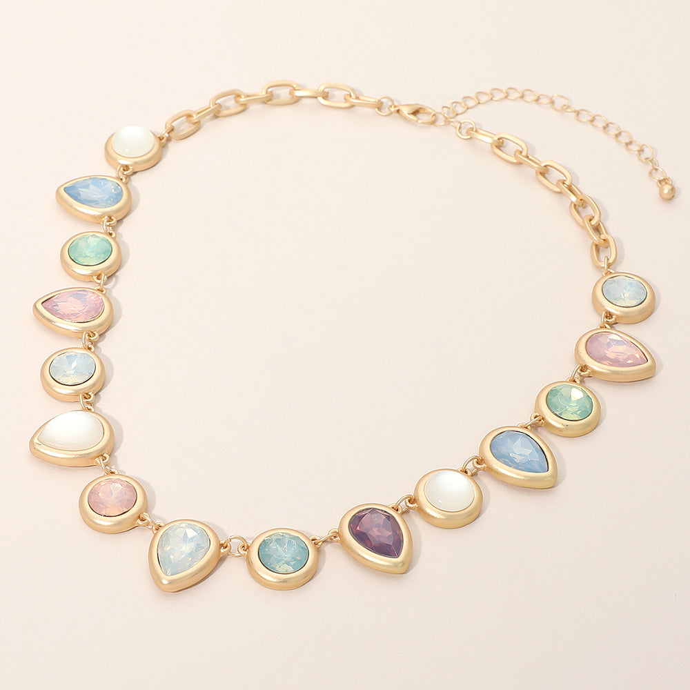 On The Horizon Gold Link Chain Necklace