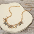 Gold On Angel Wings Charm Necklace