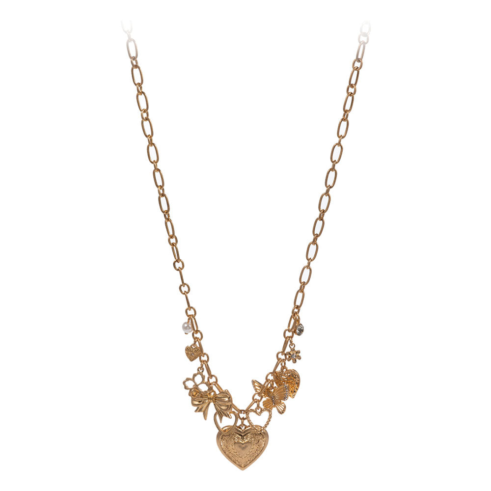 Butterfly Garden Charm Necklace
