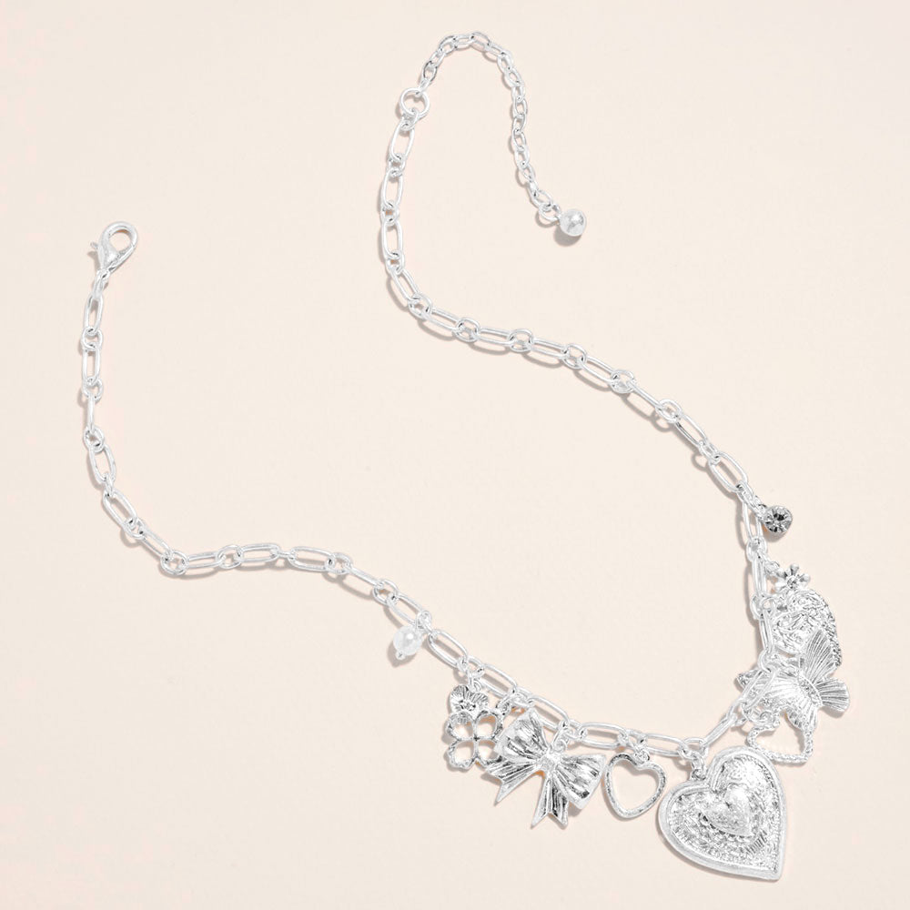 Butterfly Garden Charm Necklace