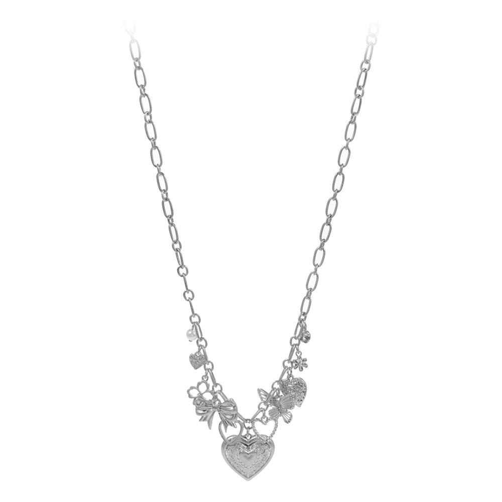 Butterfly Garden Charm Necklace