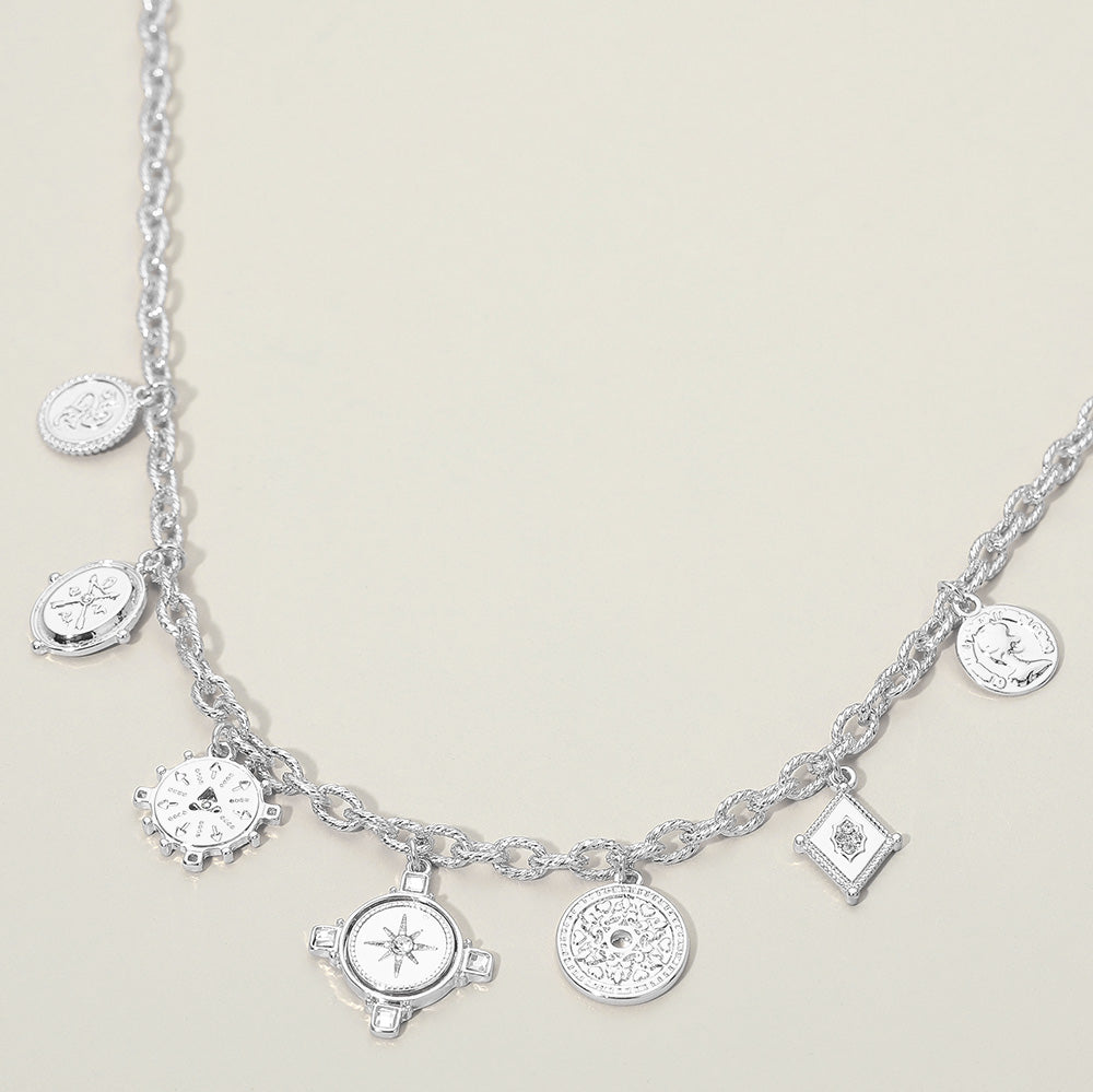 Path To Wealth Charm Necklace