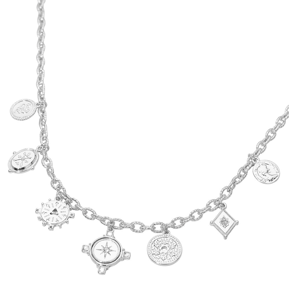 Path To Wealth Charm Necklace