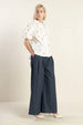 INDIGO DENIM/WHITE