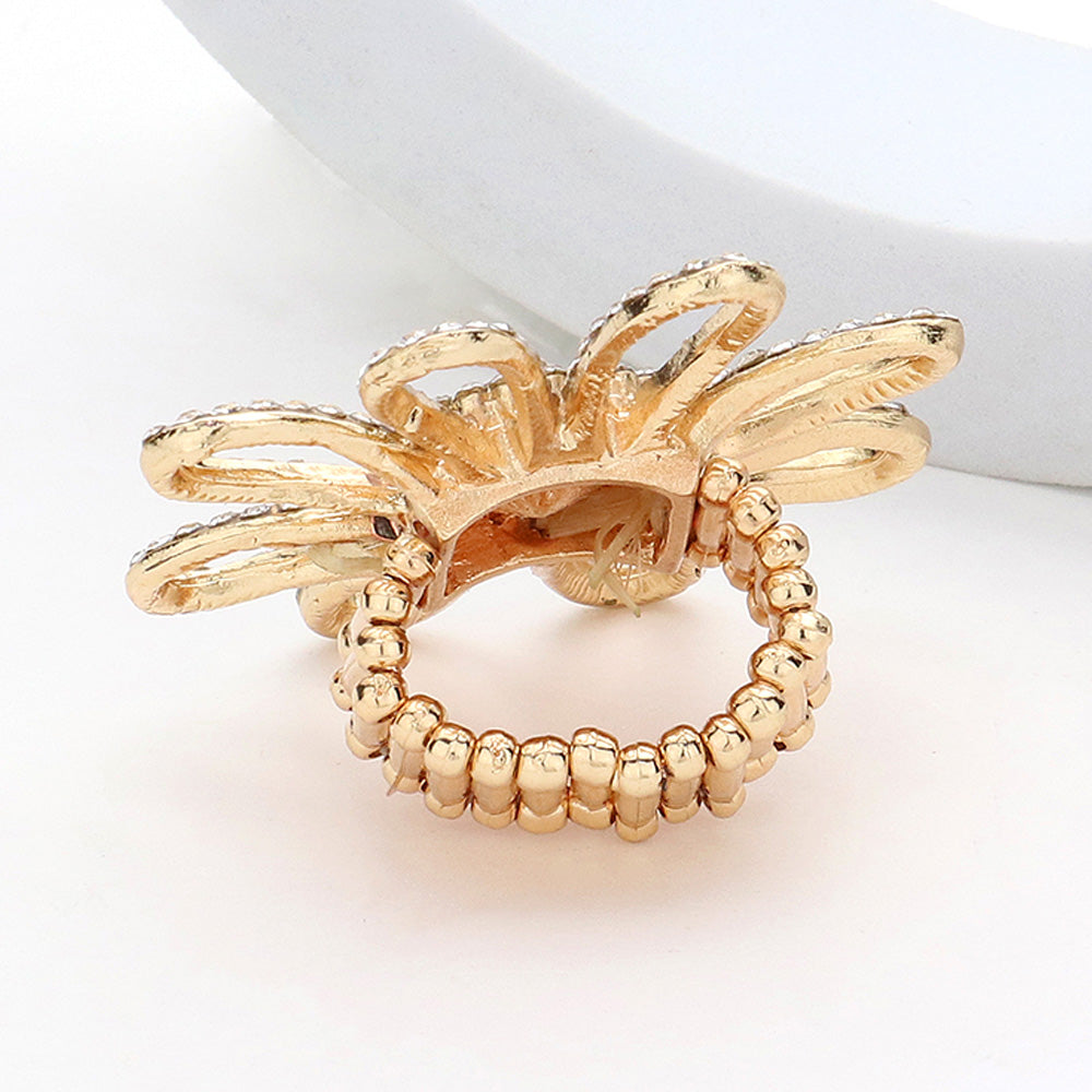 Austrian Crystal Daisy Crazy Bling Ring