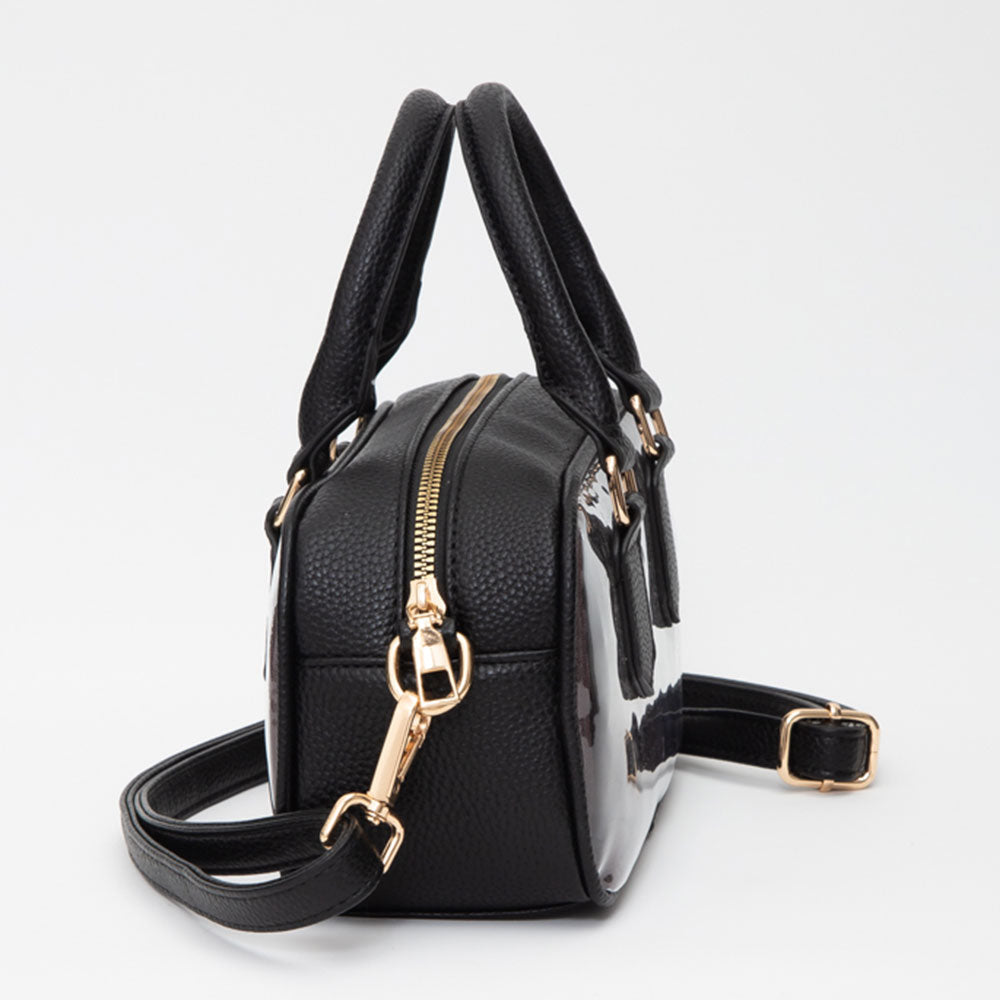 Chloe Clear Crossbody Bag - Pink | Fuchsia