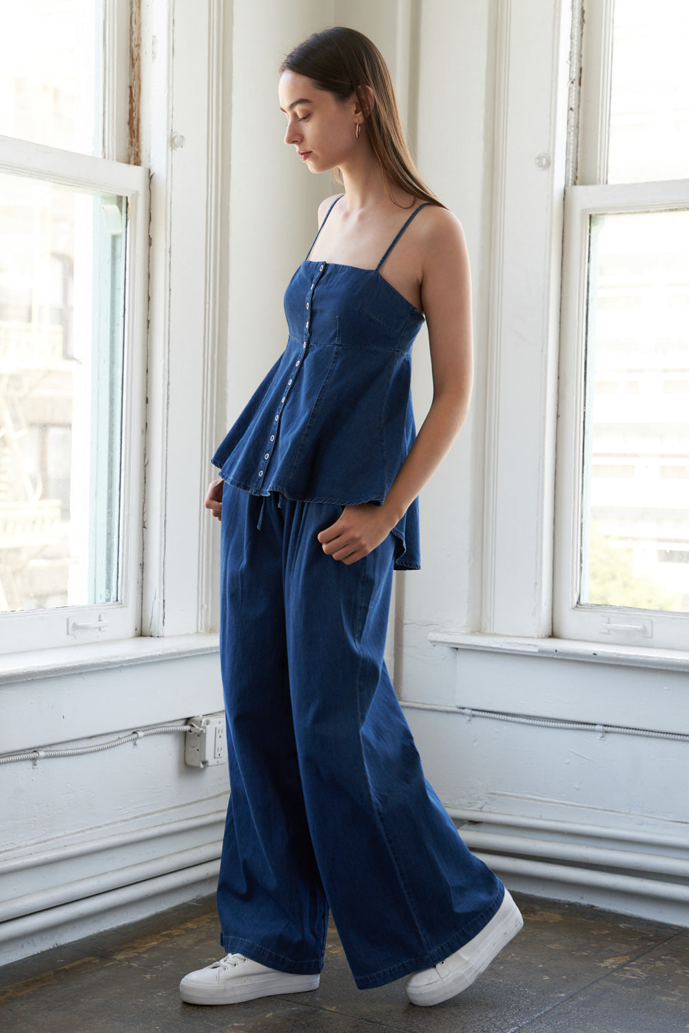 AUTHENTIC MOMENTS DENIM TOP
