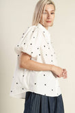 FOREVER DAYDREAMING WOVEN TOP