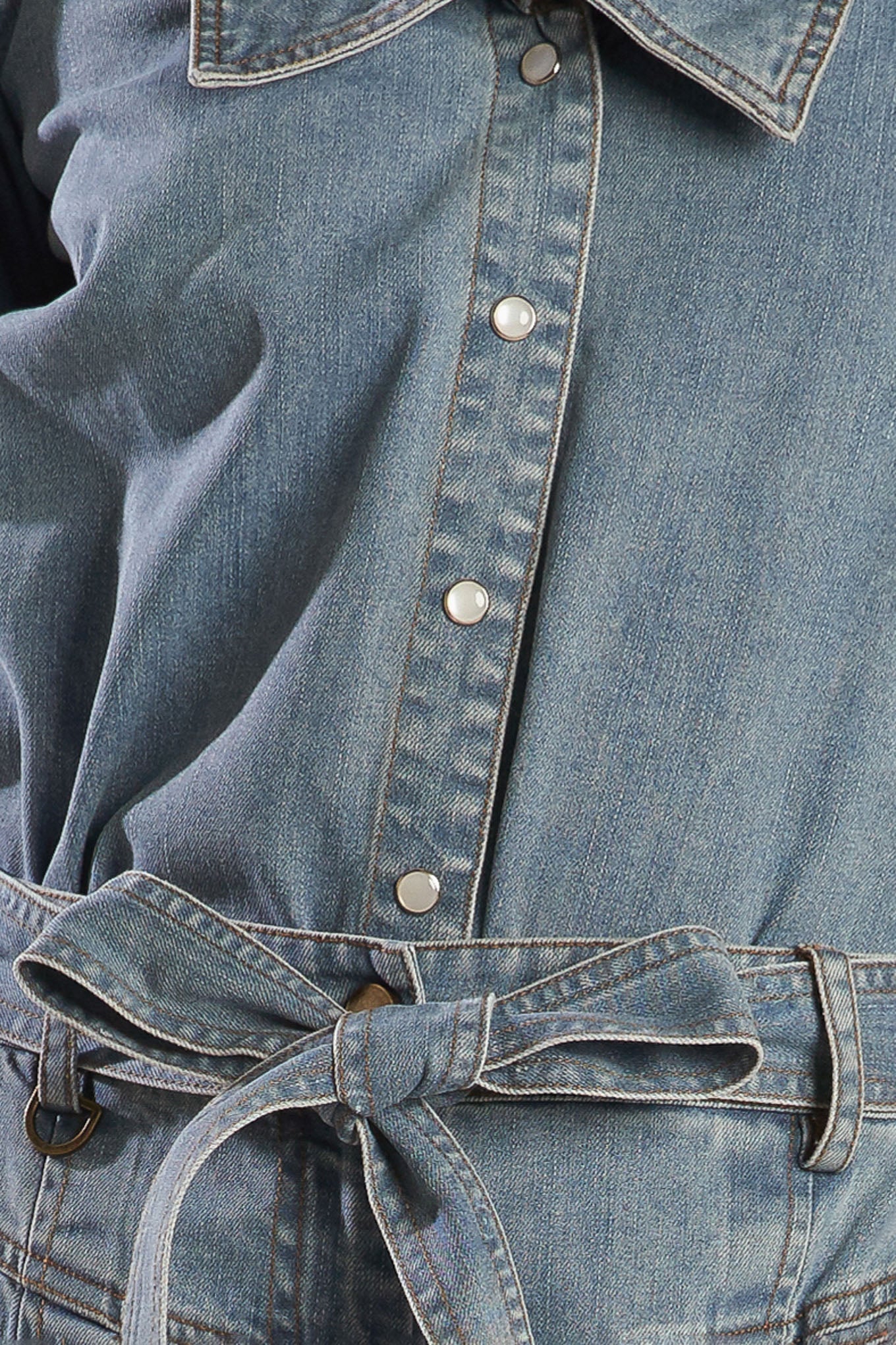ETERNAL SUNSHINE DENIM TOP