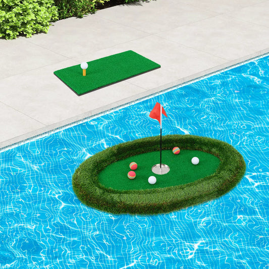 Practice Floating Golf Green Game Set