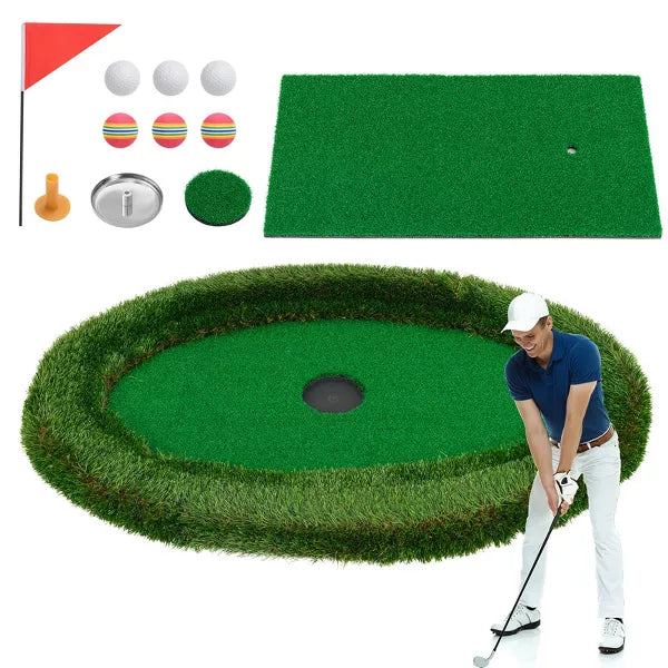 Practice Floating Golf Green Game Set