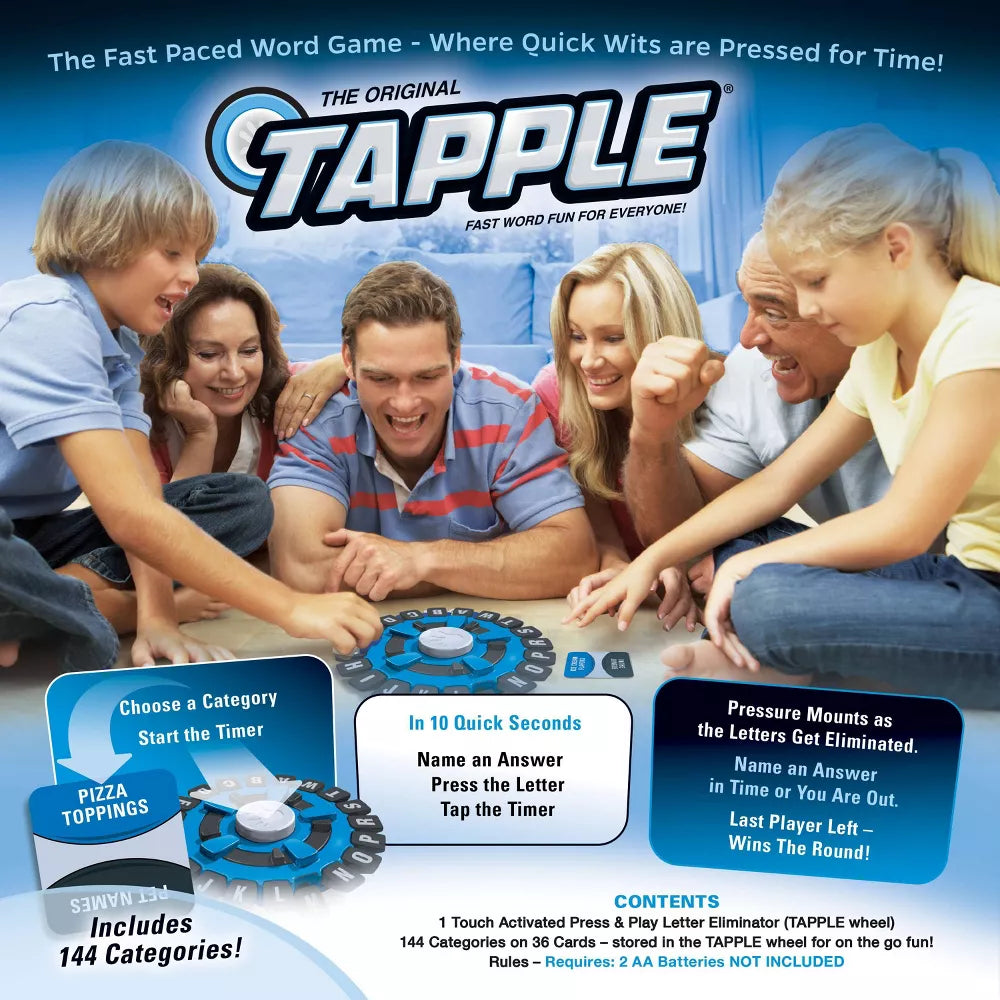 TAPPLE Fast Word Family Party Game