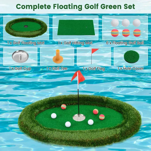 Practice Floating Golf Green Game Set