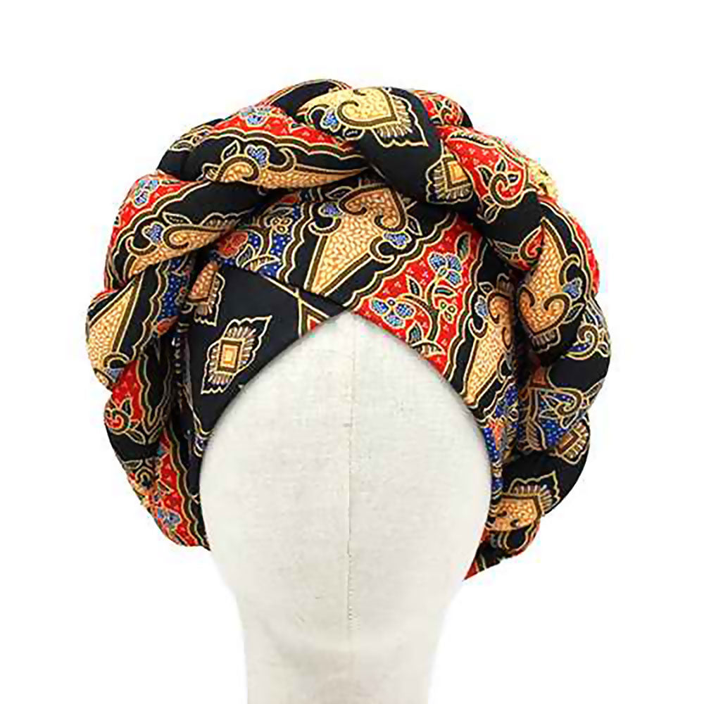 Zara Abstract Turban Hair Wrap