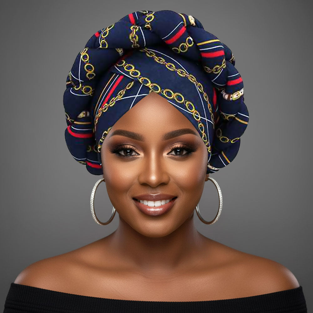 Nyala Nautical Turban Hair Wrap