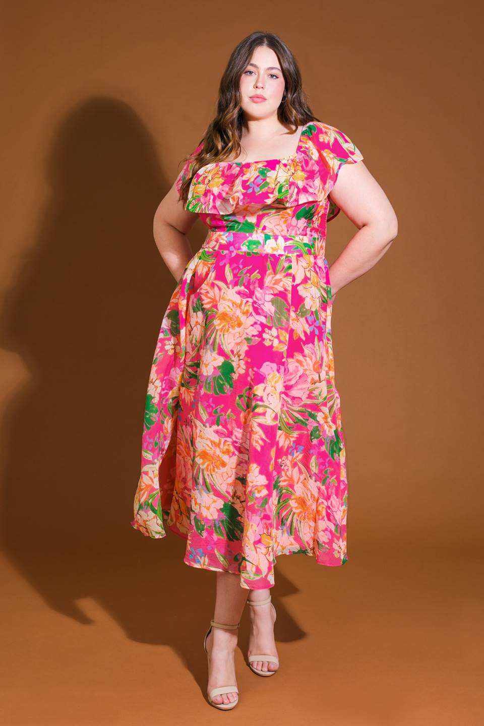 VESTIDO MIDI TEJIDO HAPPIEST HERE