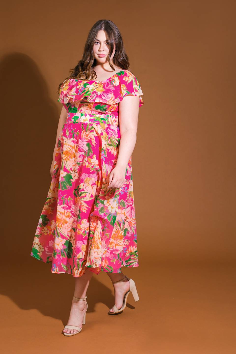 VESTIDO MIDI TEJIDO HAPPIEST HERE