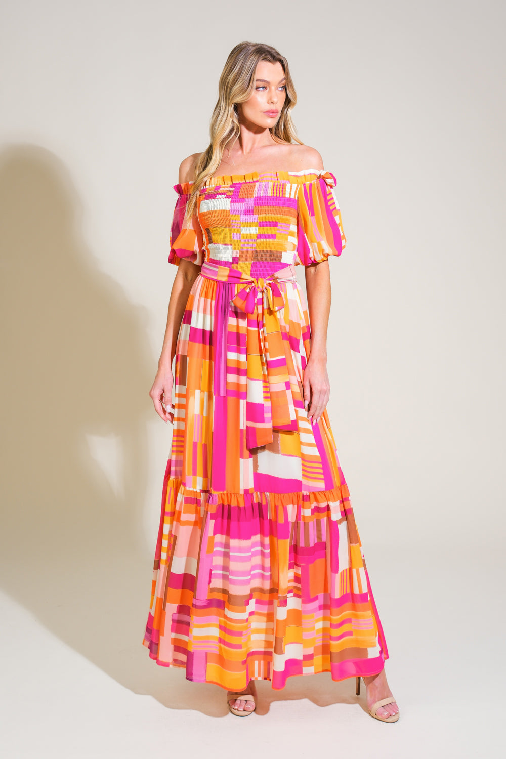 VESTIDO LARGO TEJIDO SUNSHINE SQUEEZE