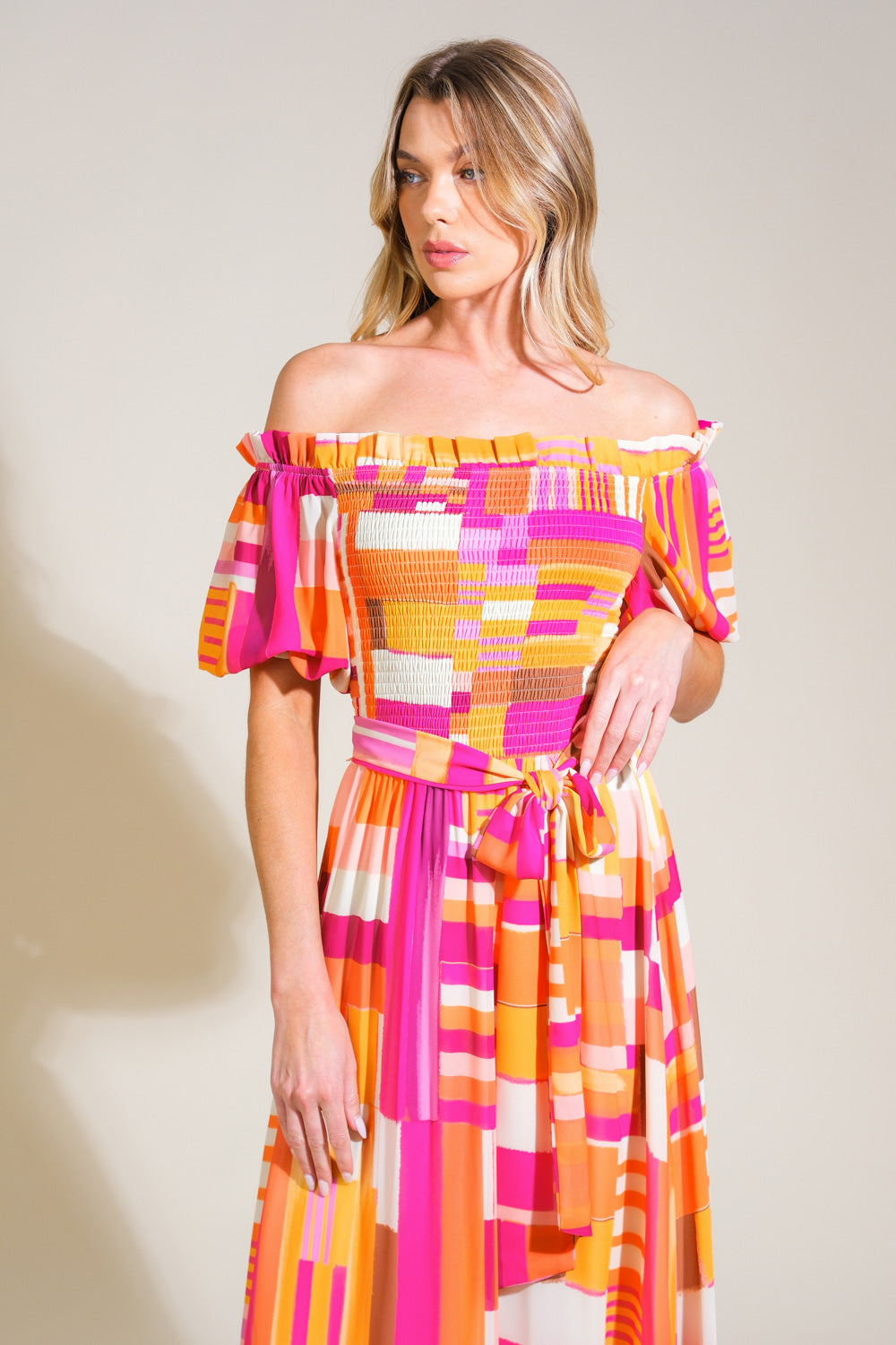 VESTIDO LARGO TEJIDO SUNSHINE SQUEEZE