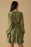GOT ME WONDERING WOVEN MINI DRESS