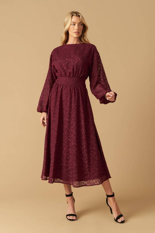 TOO GOOD TO BE TRUE MIDI DRESS