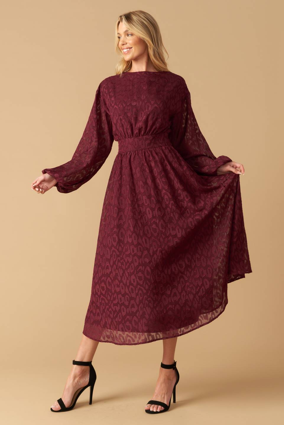 TOO GOOD TO BE TRUE MIDI DRESS
