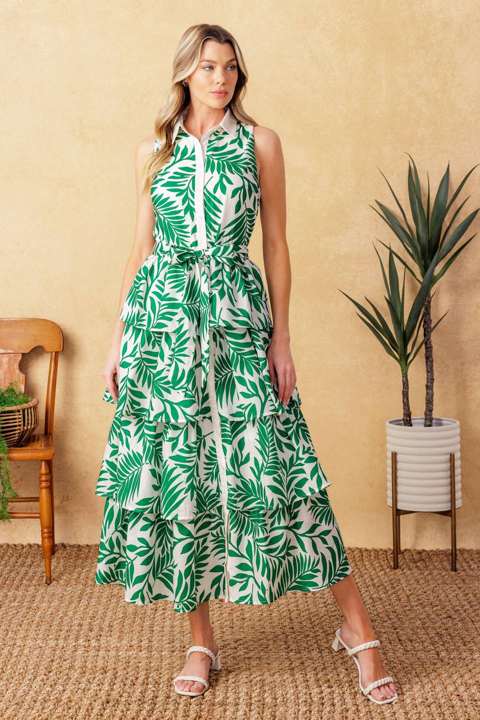 VESTIDO MIDI TEJIDO PARK AVENUE