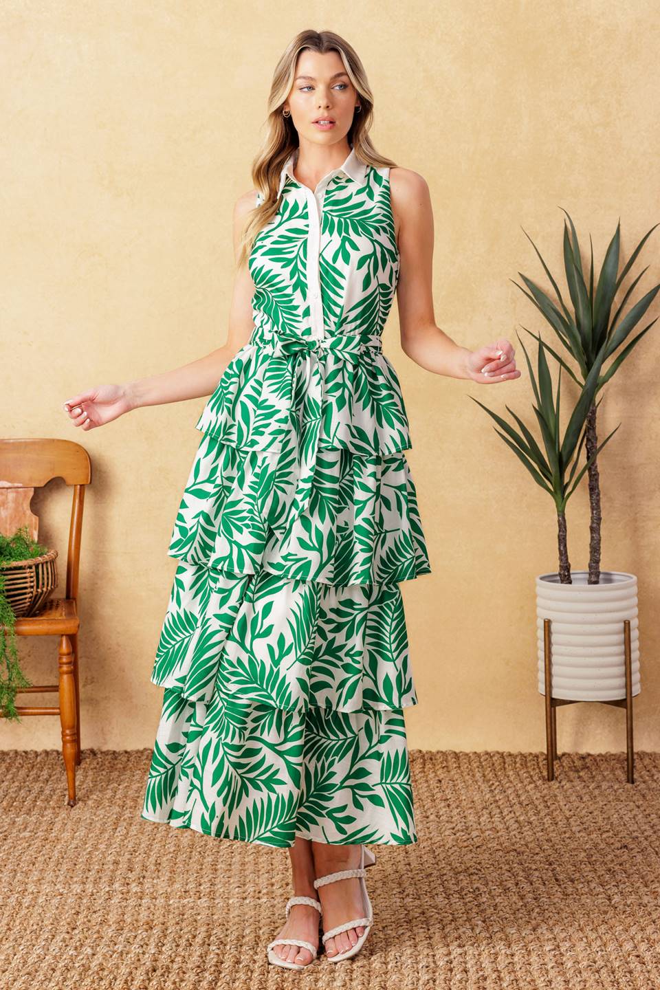 VESTIDO MIDI TEJIDO PARK AVENUE