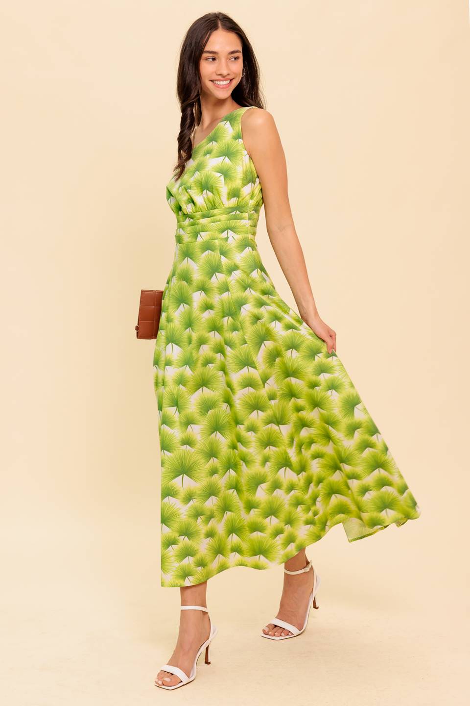 VESTIDO MDI TEJIDO PASEO POR EL JARDÍN