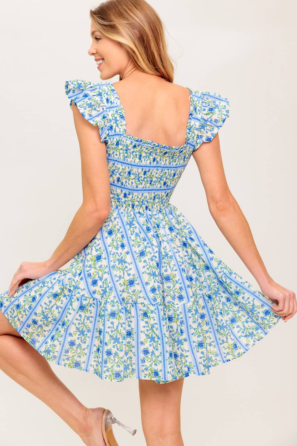 MINIVESTIDO TEJIDO GERANIO FAIRFAX
