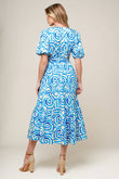 VESTIDO MIDI TEJIDO ENCANTADOR DE TEMPORADA