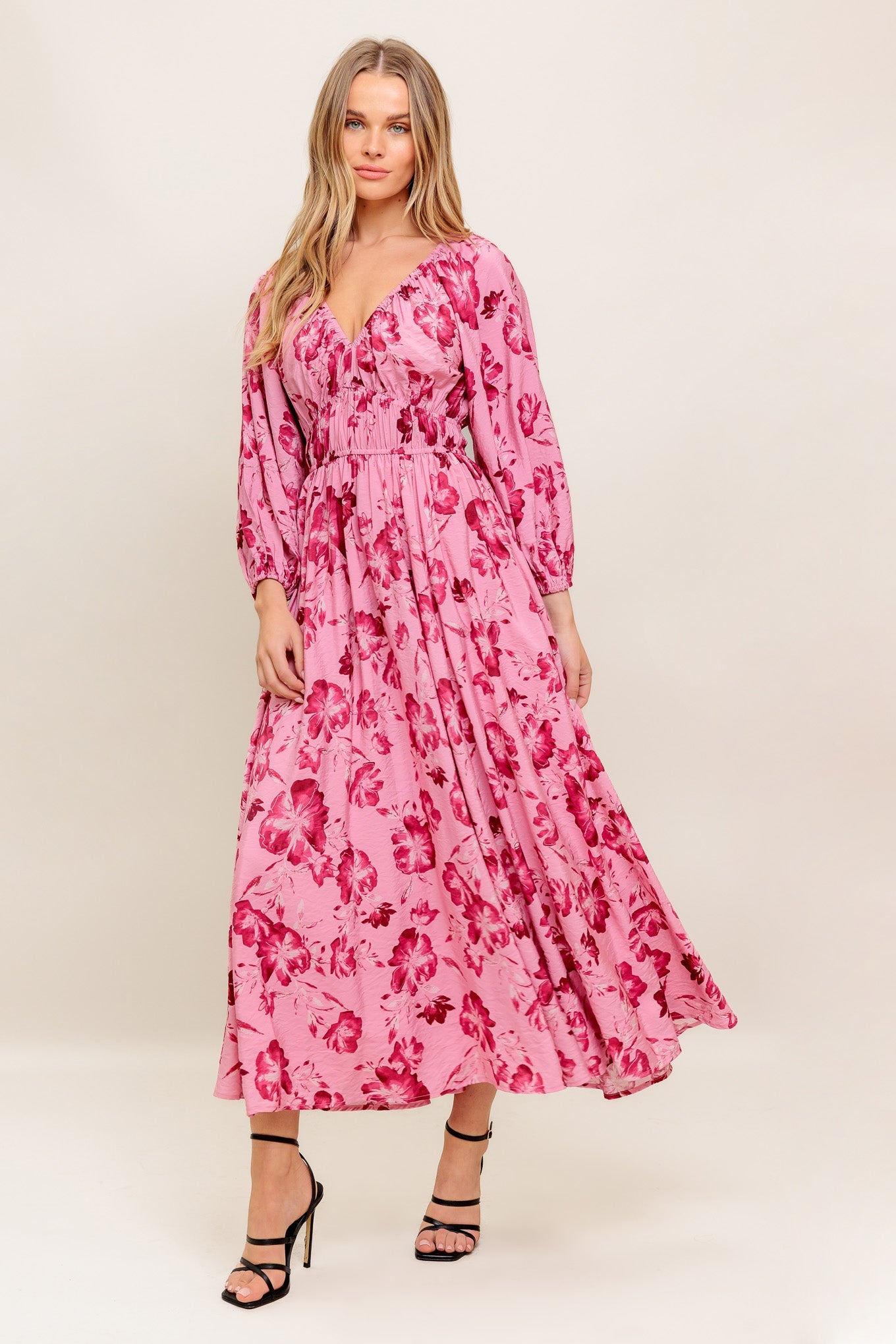 VESTIDO MIDI TEJIDO HONEY BUN MOUVE