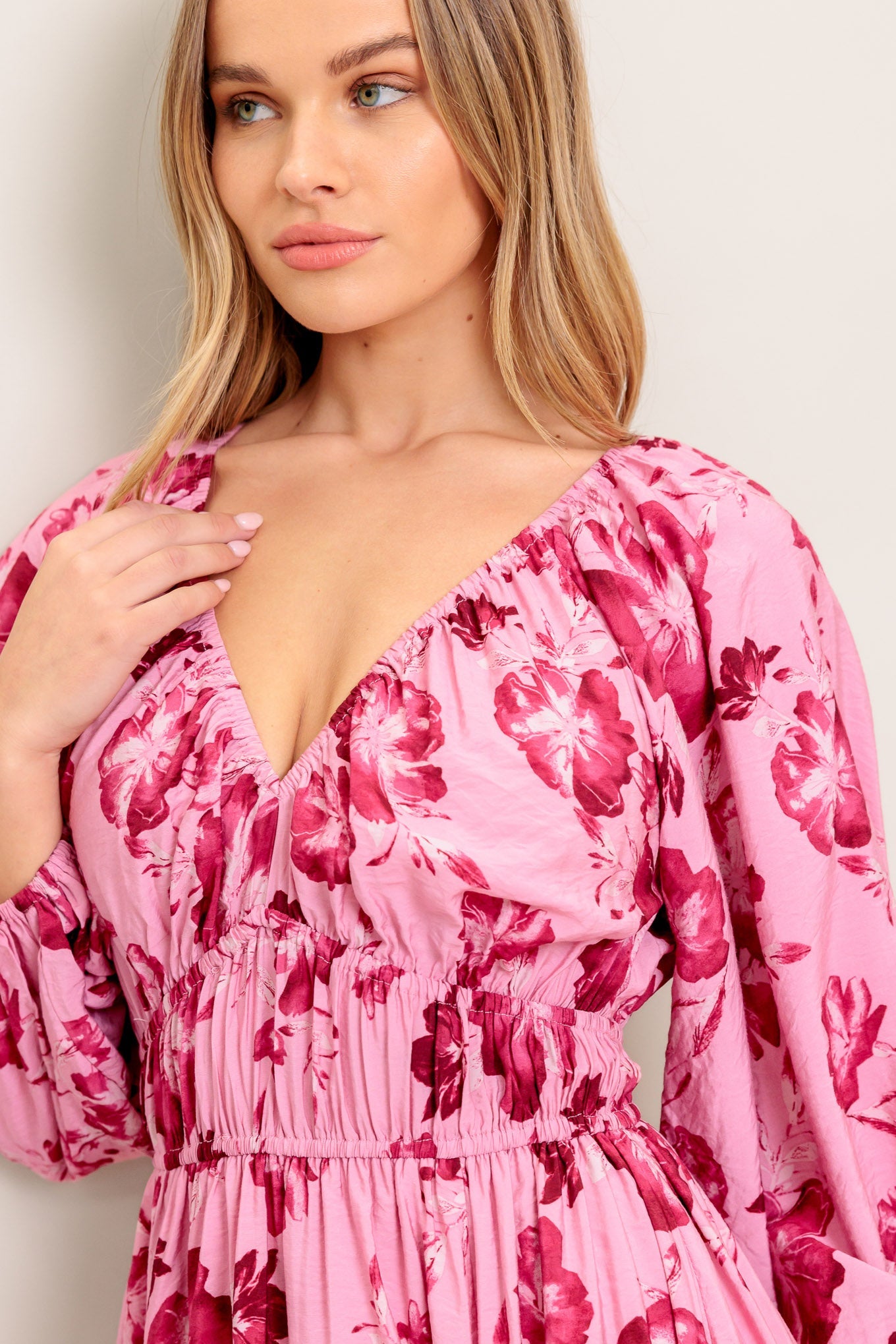 VESTIDO MIDI TEJIDO HONEY BUN MOUVE