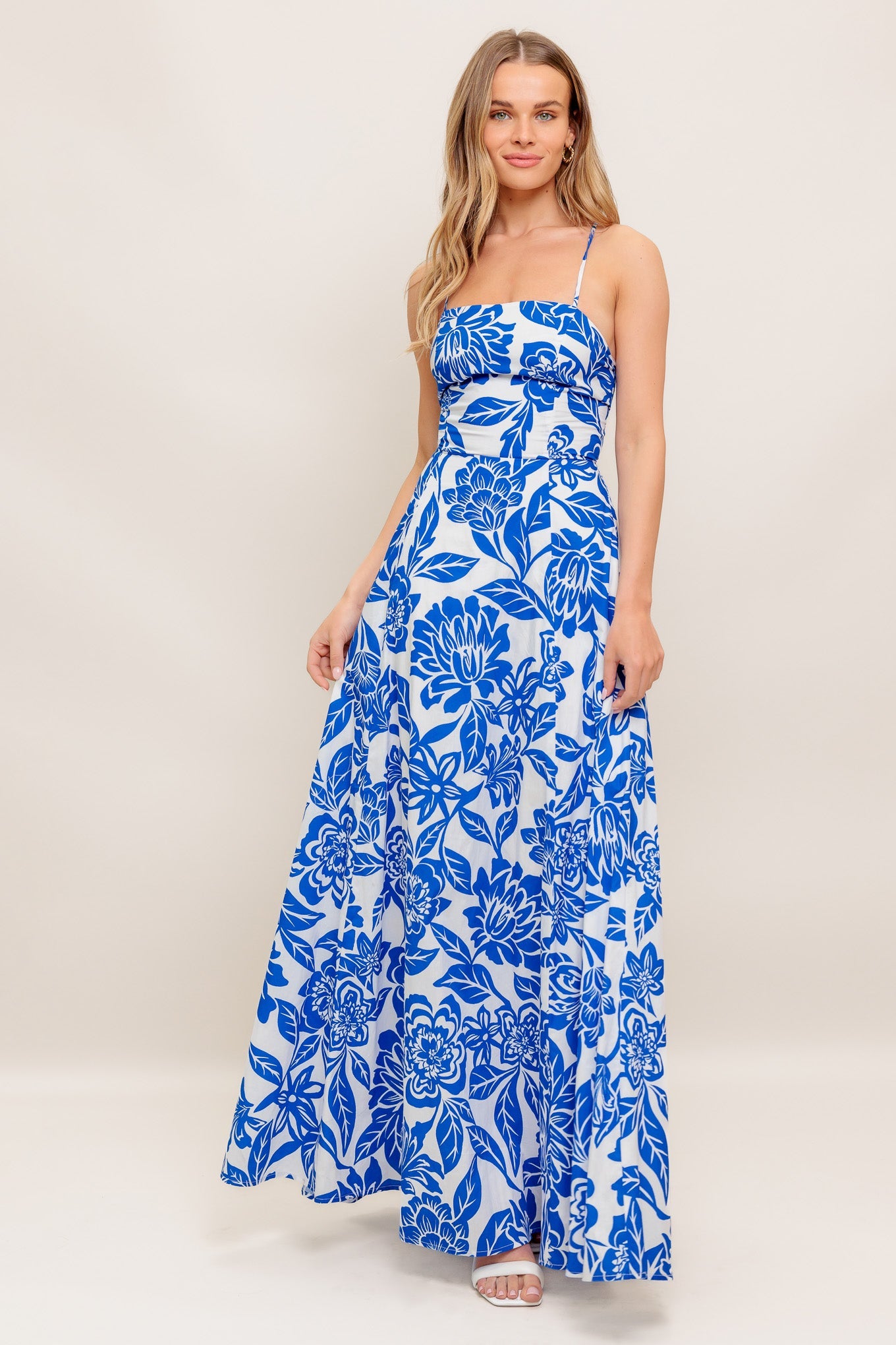 VESTIDO TEJIDO HASTA EL TOBILLO SEASIDE BLOOM