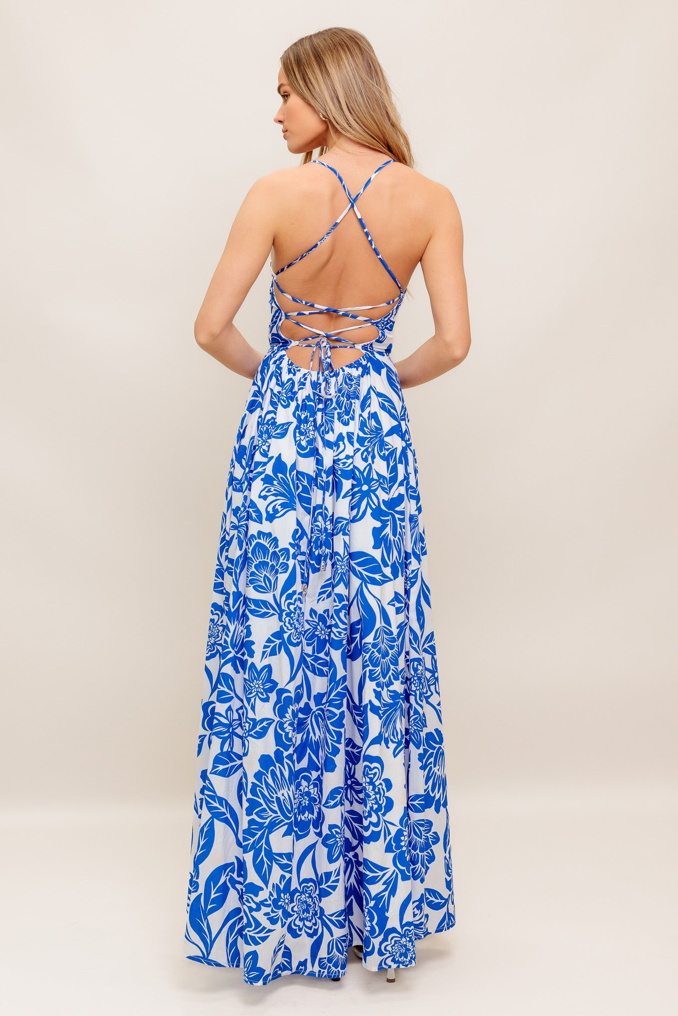 VESTIDO TEJIDO HASTA EL TOBILLO SEASIDE BLOOM